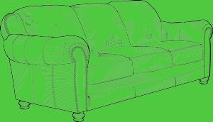 big sofa grün