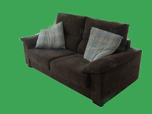 couch grün
