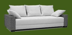polyrattan sofa